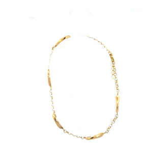 10K Yellow Gold Heart Adjustable Bracelet 7"-8"