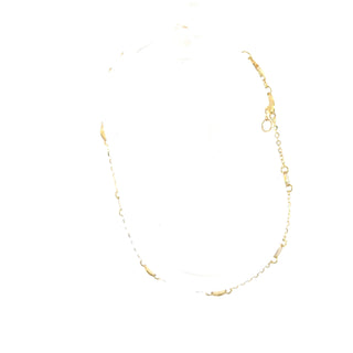 10K Yellow Gold Adjustable Bracelet 6.5-7.5"
