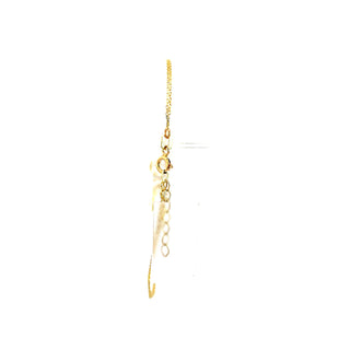 10K Yellow Gold Infinity Bracelet 7"