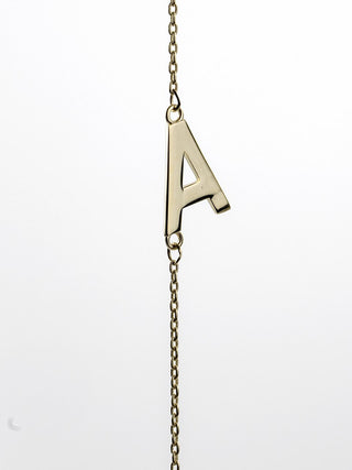 10K Initial Pendant