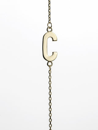 10K Initial Pendant