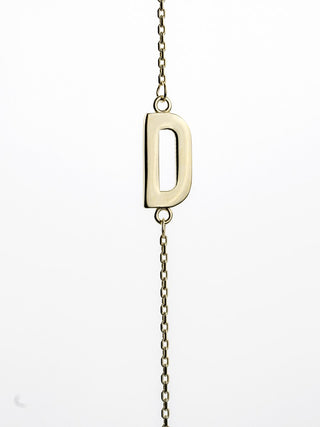 10K Initial Pendant