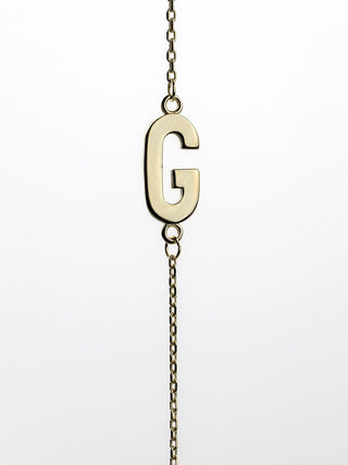 10K Initial Pendant