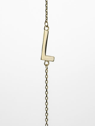 10K Initial Pendant