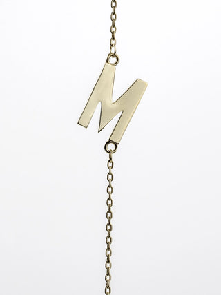 10K Initial Pendant