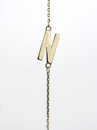 10K Initial Pendant