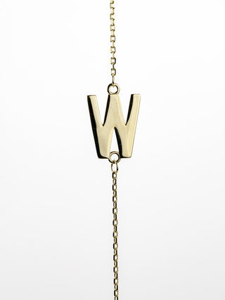 10K Initial Pendant