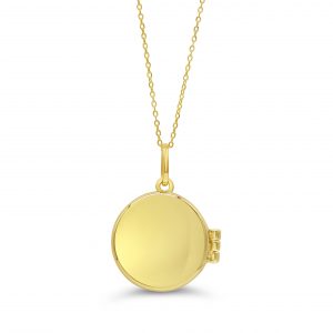 10K Yellow Gold Locket Charm
