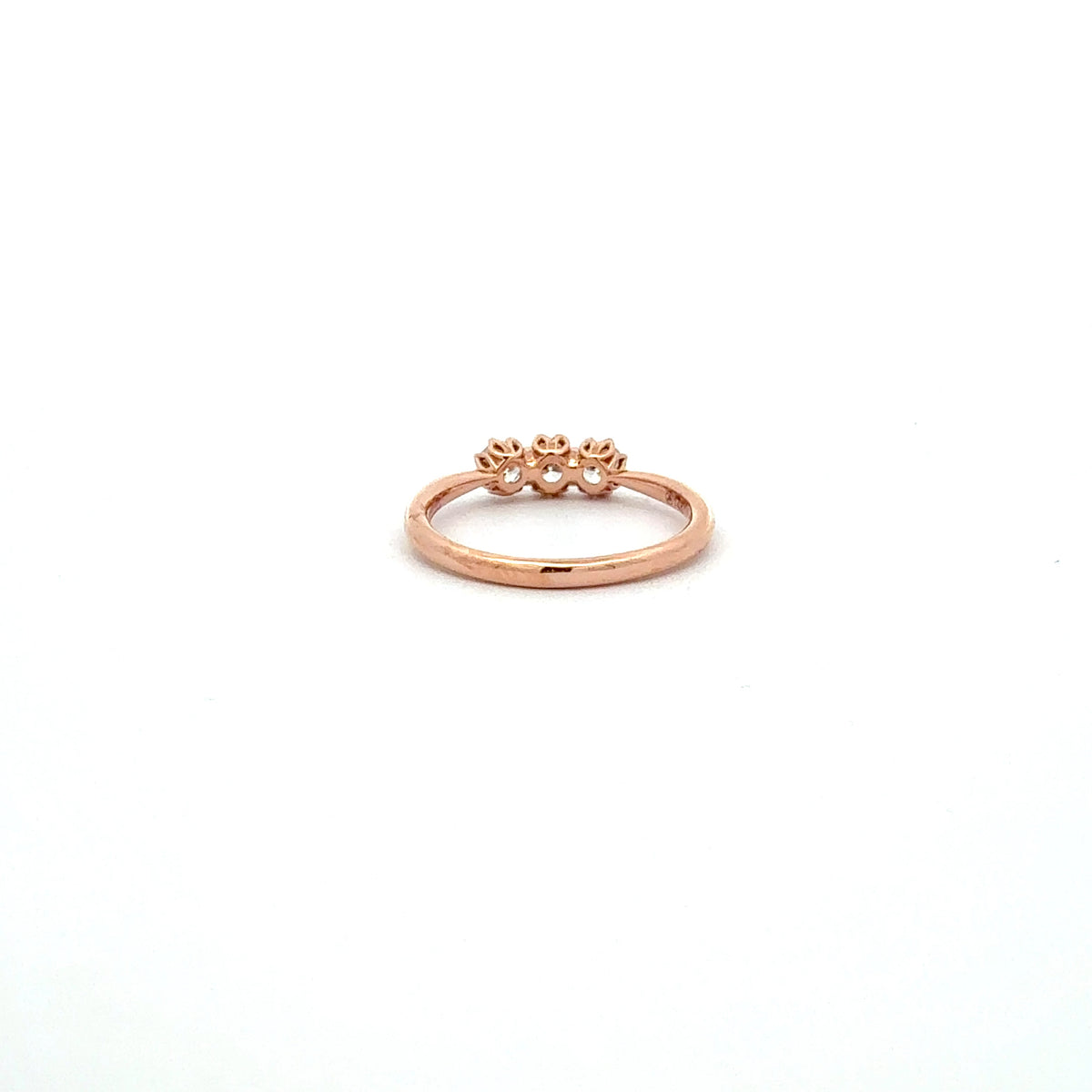14K Rose Gold 0.50cttw Maple Leaf Canadian Diamond Ring