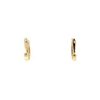 Lab Grown Diamond Huggie Earrings