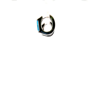 Solitaire Earrings With Baguette Color Stone