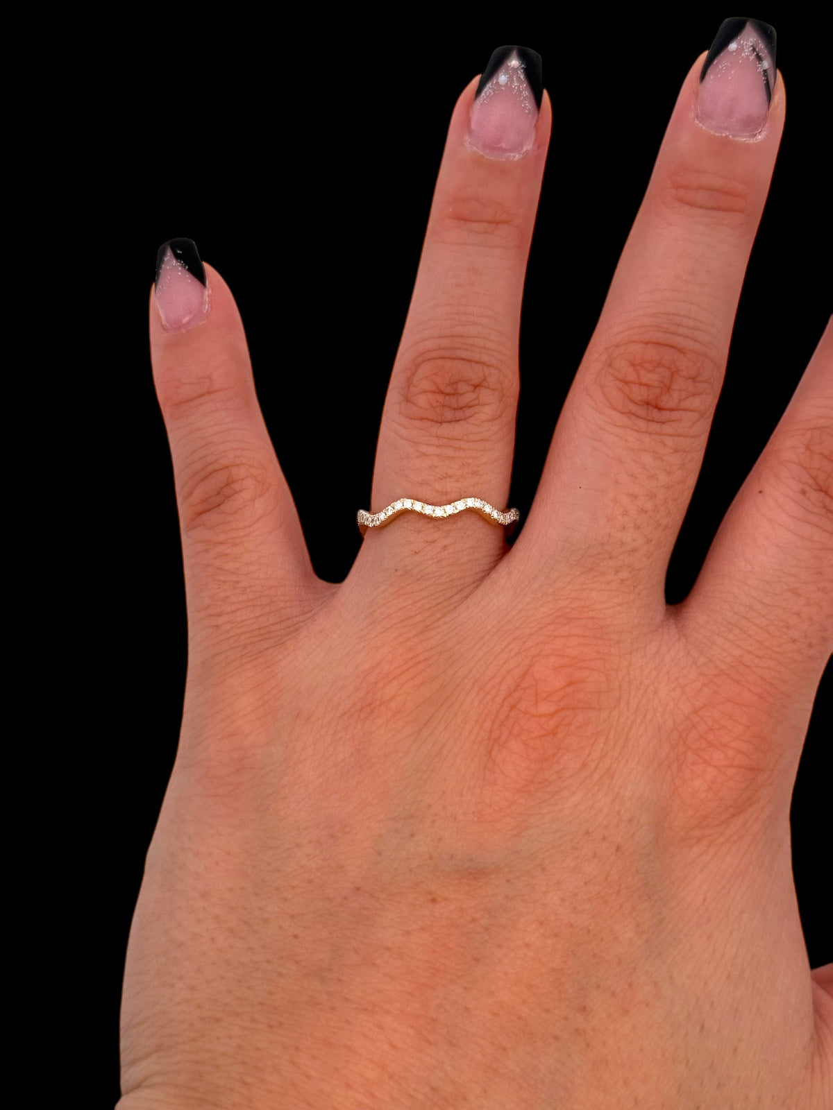 10K Yellow Gold 0.15cttw Diamond Ring