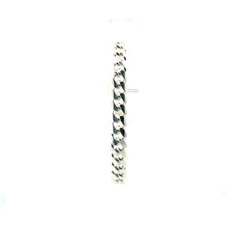 925 Sterling Silver 8.5mm Miami Cuban Link with Box Clasp - 8 Inches