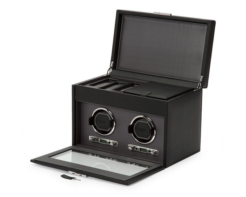 Viceroy Double Watch Winder with Storage