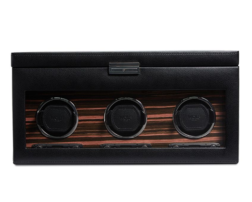 Roadster Triple Watch Winder con almacenamiento 