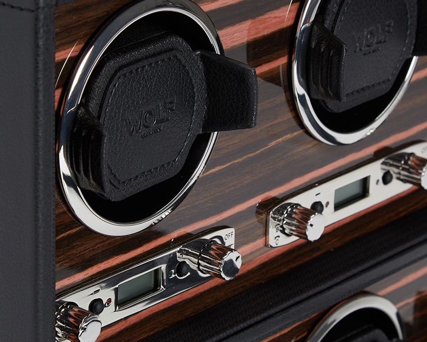 Roadster 6 Watch Winder with Storage