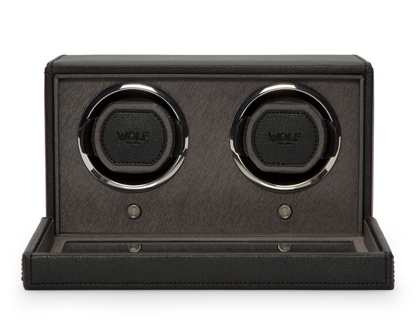 Cub Double Watch Winder with Cover