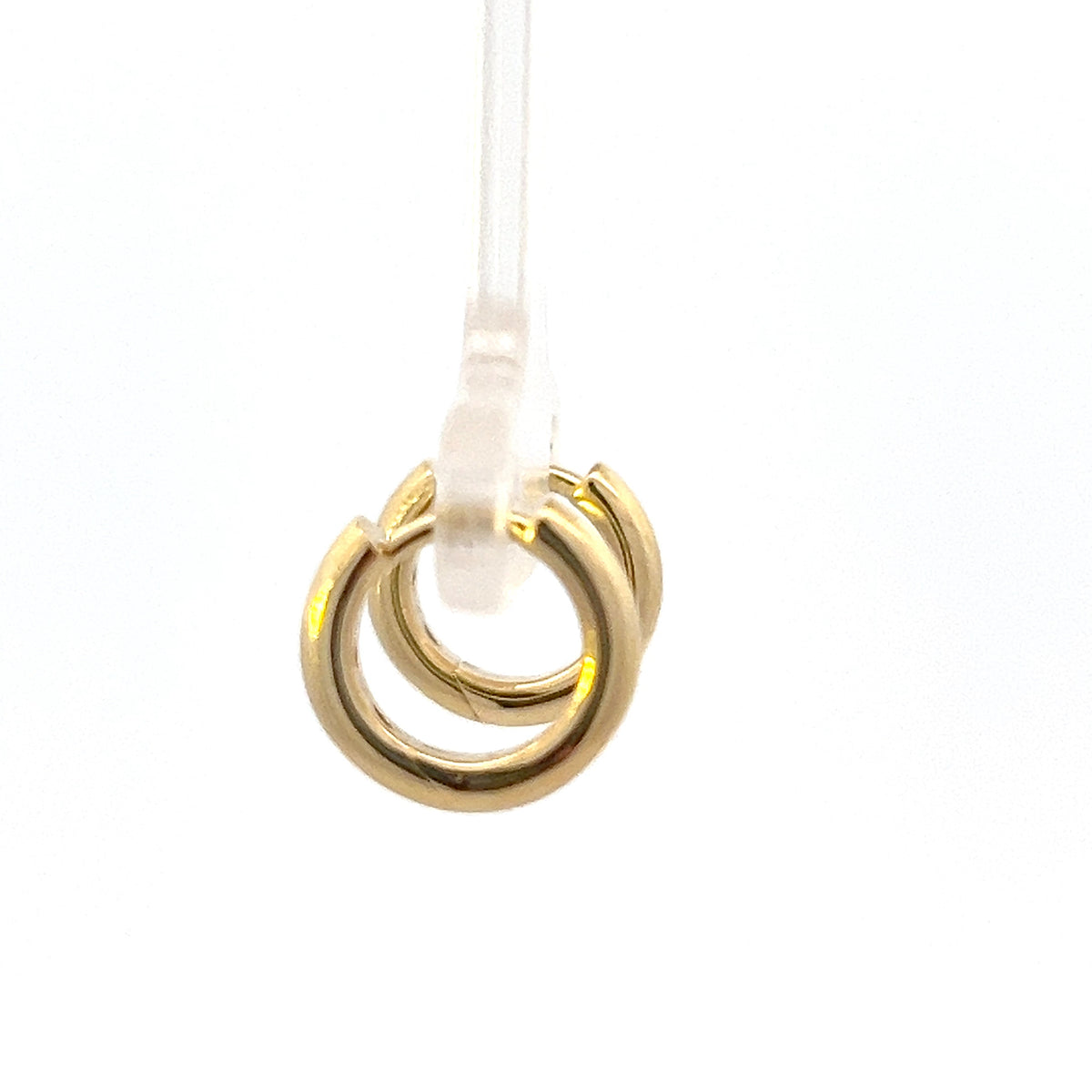 10K Yellow Gold Huggie Earrings