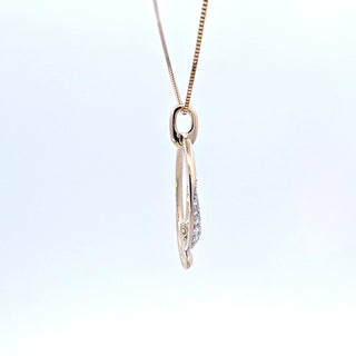 10K Yellow Gold 0.50cttw Diamond Necklace