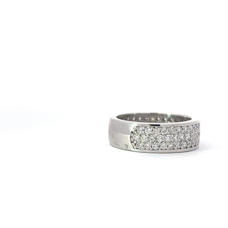 14K White Gold Diamond Ring