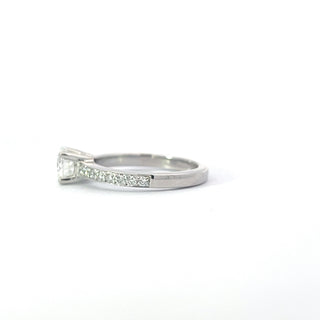 14K White Gold 2.80cttw Natural Diamond Ring