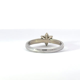 14K White Gold Ruby and Natural Diamond Ring