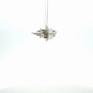 Lab Grown Diamond Solitaire Tension Set Earrings