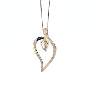 10K Yellow Gold Lab Grown Diamond Necklace