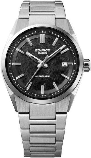 Casio Edifice EFK110D-1A Black Electroform Dial Stainless Steel Automatic