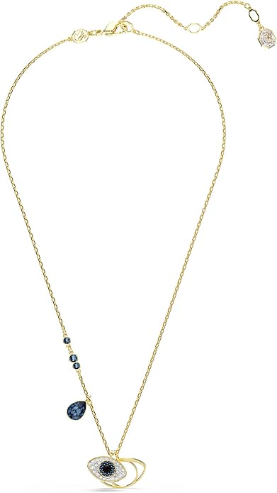 Swarovski - Symbolica pendant, Evil eye, Blue, Gold-tone plated 5692178