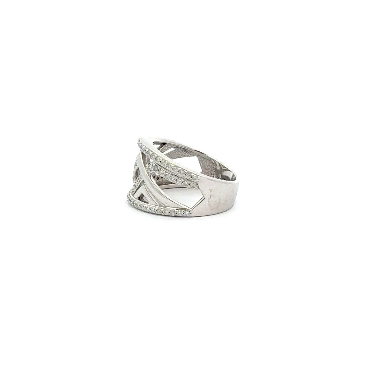 10K White Gold 0.53cttw  Diamond Ring