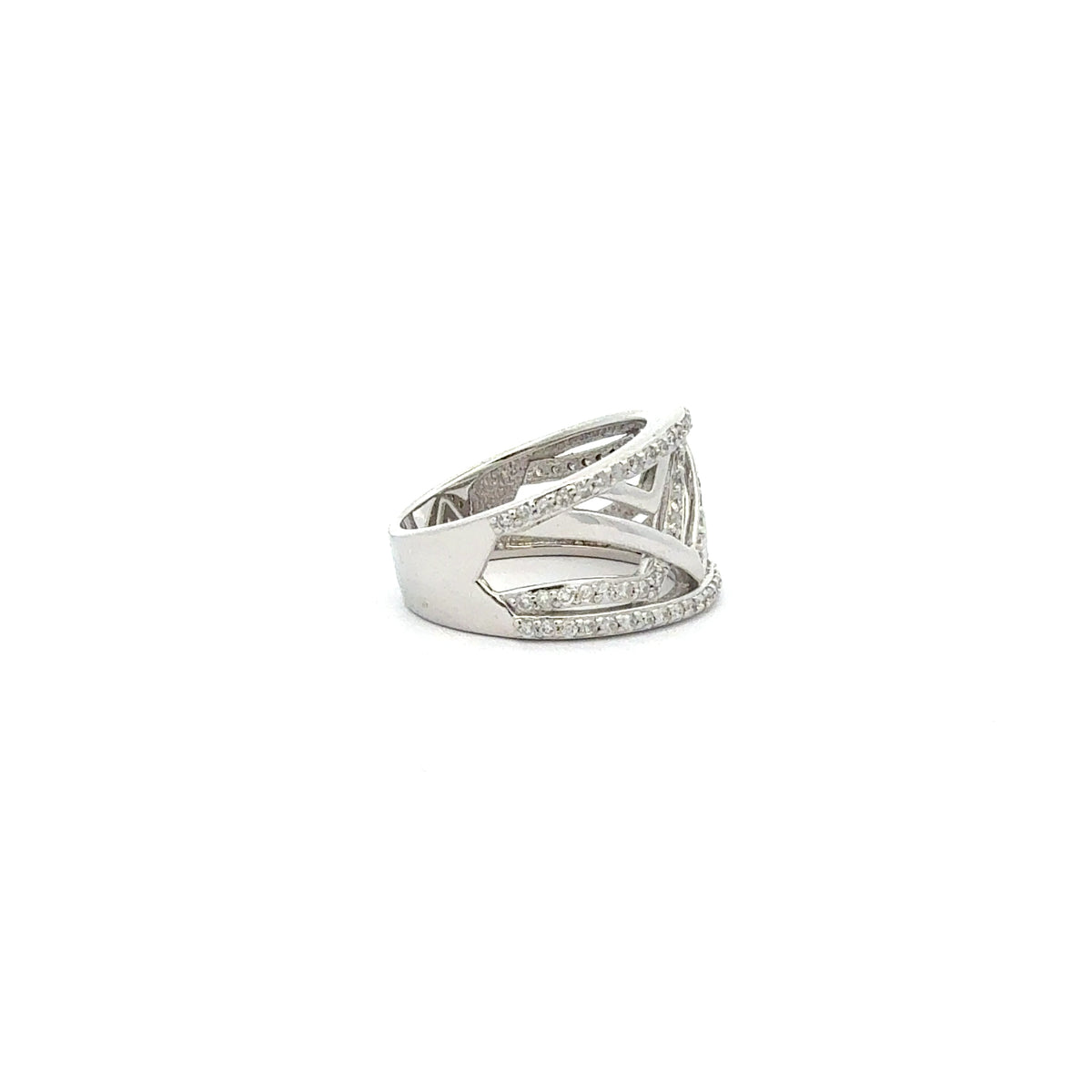 10K White Gold 0.53cttw  Diamond Ring