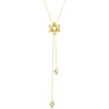 Swarovski - Idyllia Y pendant, Mixed cuts, Flower, Multicolored, Gold-tone plated 5717158