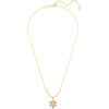 Idyllia pendant, Crystal pearl, Mixed cuts, Flower, Multicolored, Gold-tone plated 5723140