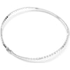 Swarovski Matrix necklace, Baguette cut, White, Rhodium plated 5727111