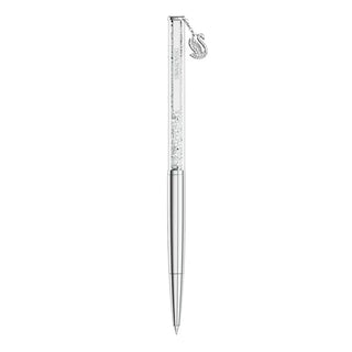Swarovski Crystalline ballpoint pen, Swan, Chrome plated 5728406