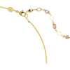 Idyllia necklace, Mixed cuts, Flower, Multicolored, Gold-tone plated 5732385