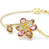 Idyllia bracelet, Mixed cuts, Flower, Multicolored, Gold-tone plated 5732423
