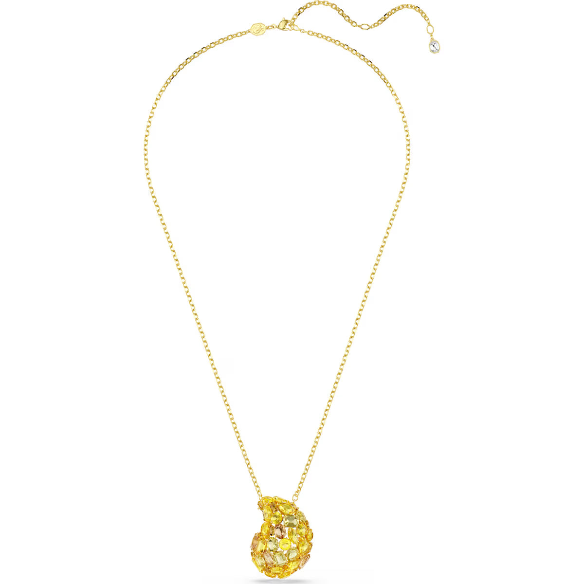 Gema pendant and brooch, Yellow, Gold-tone plated 5732839