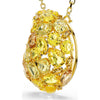 Gema pendant and brooch, Yellow, Gold-tone plated 5732839