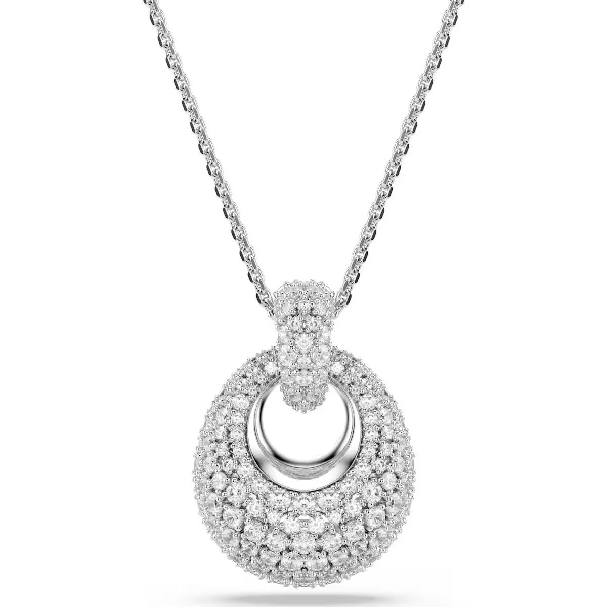 Sublima pendant, White, Rhodium plated 5735223
