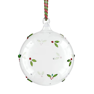 Swarovski Holiday Cheers Mistletoe Ball Ornament Multicolored 5735574