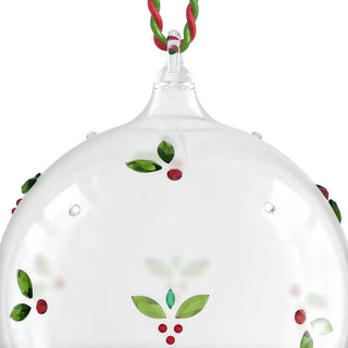 Swarovski Holiday Cheers Mistletoe Ball Ornament Multicolored 5735574