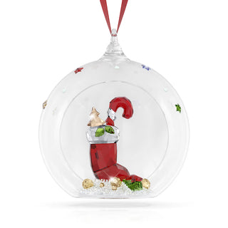 Swarovski Holiday Cheers Stocking and Candy Ball Ornament, Multicolored 5735700