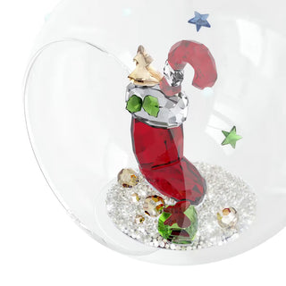 Swarovski Holiday Cheers Stocking and Candy Ball Ornament, Multicolored 5735700