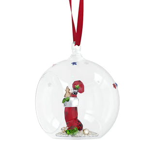 Swarovski Holiday Cheers Stocking and Candy Ball Ornament, Multicolored 5735700