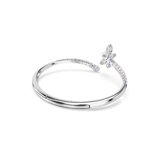 Ariana Grande x Swarovski bangle, Mixed cuts, Dragonfly, Multicolored, Rhodium plated 5737401