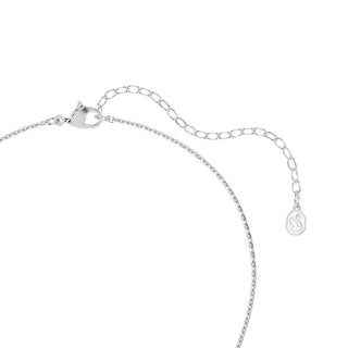 Ariana Grande x Swarovski set, Crystal pearl, Round cut, Flower, White, Rhodium plated 5749180