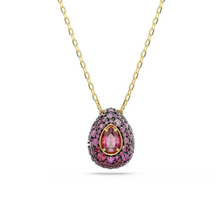 Swarovski Sublima set, Set (2), Pear cut, Red, 18K gold finish 5752883