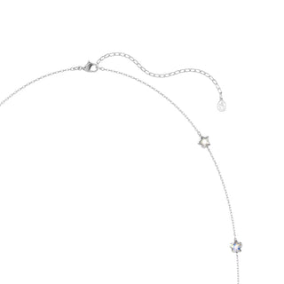 Swarovski Chroma strandage, Star, White, Rhodium plated 5754181
